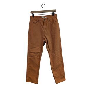 Vintage L.L. Bean Colored Straight Leg Jeans Mom 90's‎ Terracotta 12P 30"